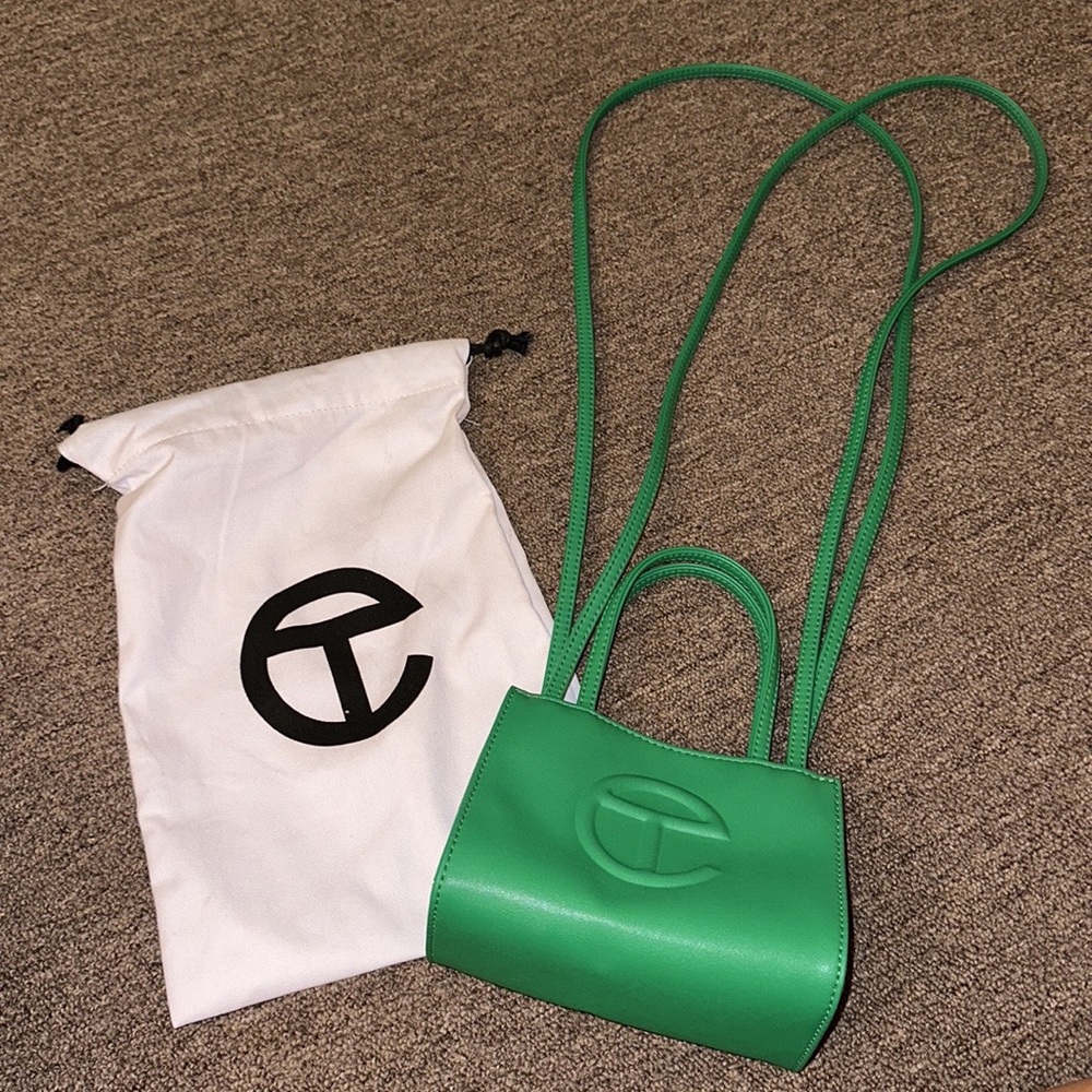 Telfar Mini Green Bag